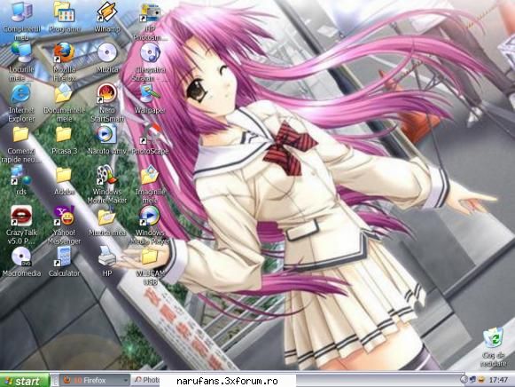 desktopul vostru cum desktopul vostrual meu arata asa:nu cine stie Leader Akatsuki