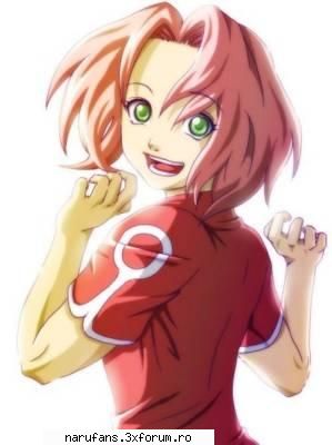 e o fata ok,dar ceea ce nu-mi place la ea este ca e innebunita dupa sasuke... :rolleyes: numele ei