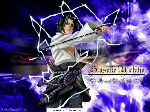 ee sasuke :d

da e tipul isterios , cei drept arogant , ingamfat , etc , dar copilaria lui nu a fost