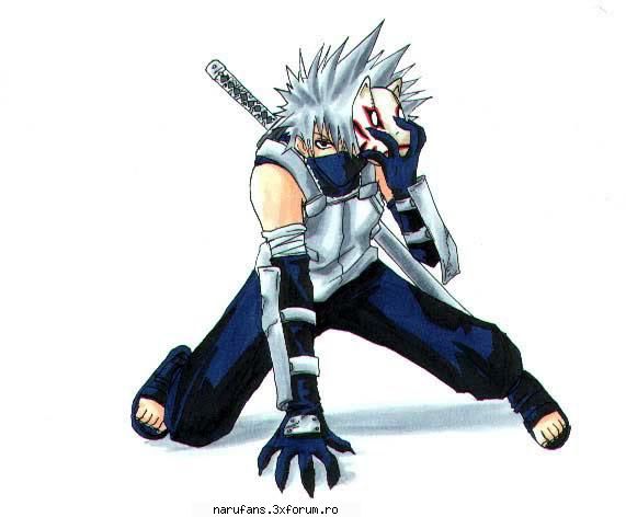 este jonin-ul care se ocupa de echipa 7.a fost antrenat de catre al 4th hokage care a murit salvand