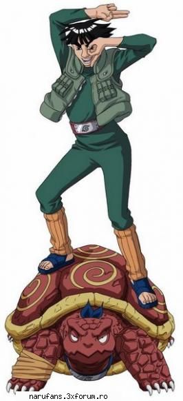 Might Gai - Ehe , tare funny tipul asta :)) Da' cam ciudat - Naruto