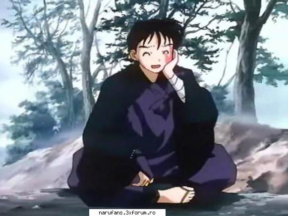 Miroku - Inca una: (a meritat palma lui Sango ) - Inuyasha