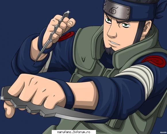 Sarutobi Asuma - "Seful" echipei 10.Dependent de tigari...la fel - Naruto
